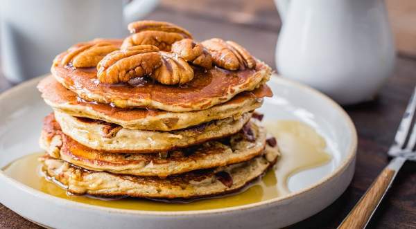Pecan Protein Pancakes