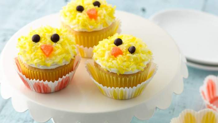 Easter Chicks Cupcakes recipe
