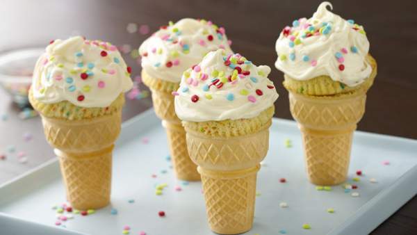 recipes with ice cream
 on Ice Cream Cone Cakes