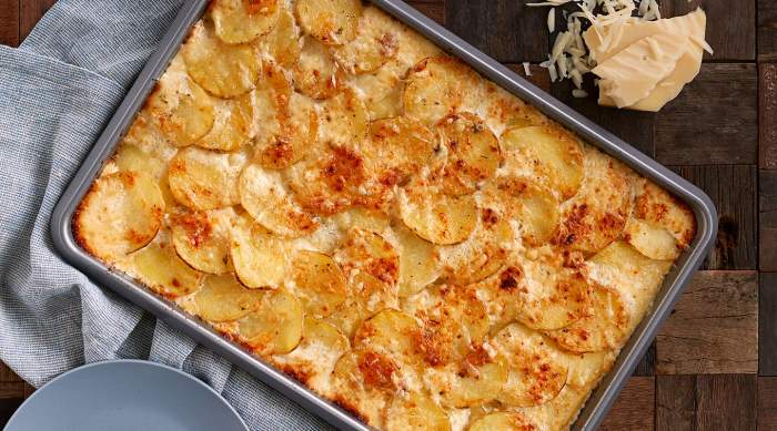 Sheet Pan Scalloped Potatoes recipe