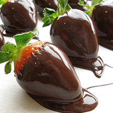 Chocolate-Dipped Strawberries recipe