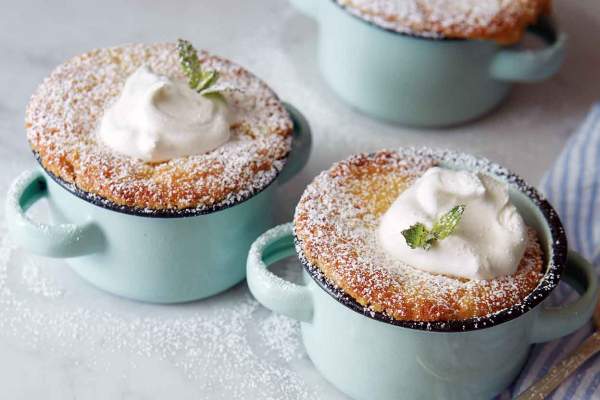 Lemon Pudding Cakes recipe