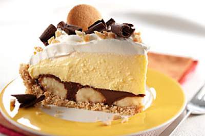 Peanut Butter-Chocolate Banana Cream Pie recipe