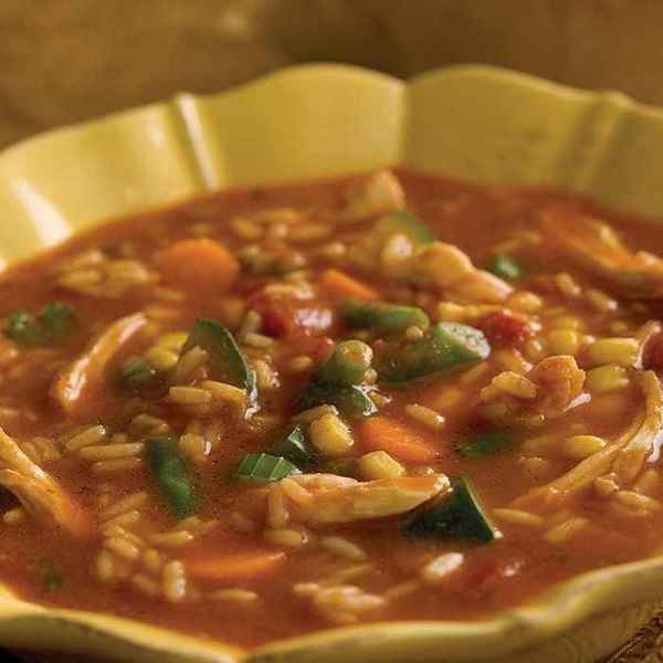Creole Chicken and Vegetable Soup recipe