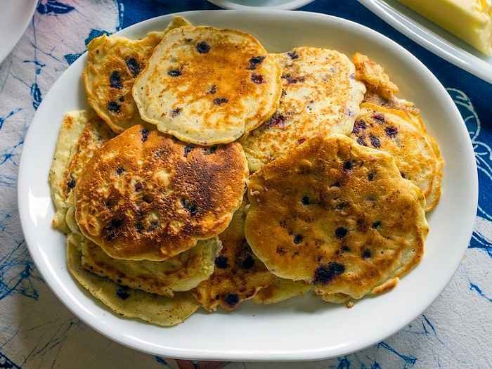 Alaskan Blueberry Pancakes recipe