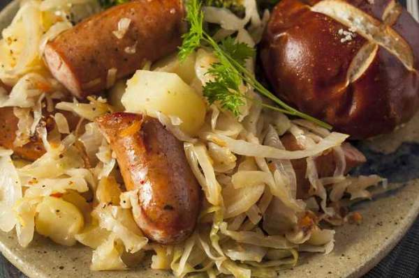 Old World Sauerkraut Dinner recipe