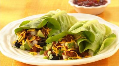 Inside-Out Taco Salad Wraps