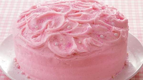 Pink Champagne Layer Cake recipe