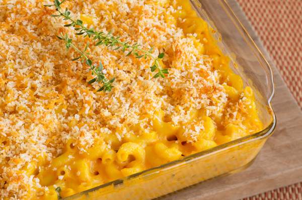 Pumpkin Thyme Macaroni and Cheese recipe