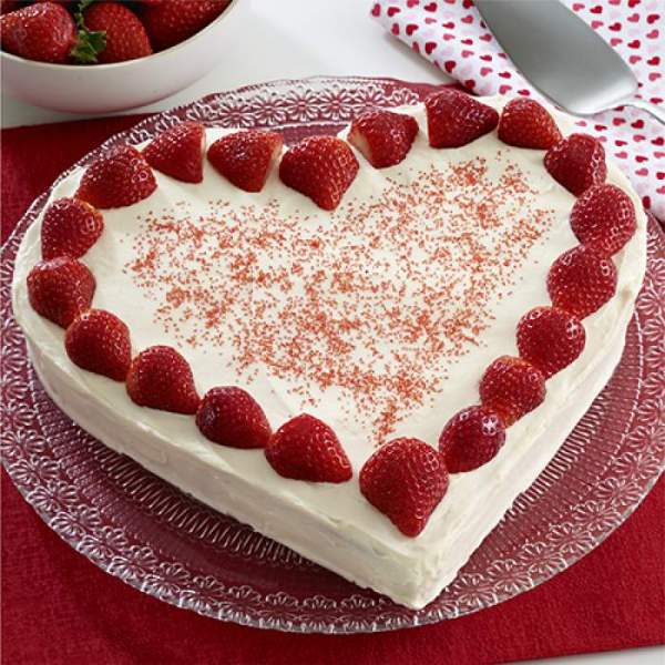 Strawberries and Cream Cake recipe