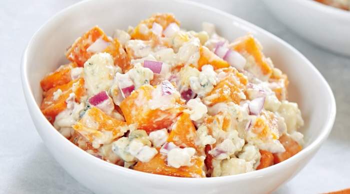 Blue Cheese Sweet Potato Salad