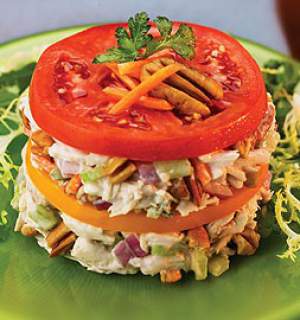 Layered Chicken Salad
