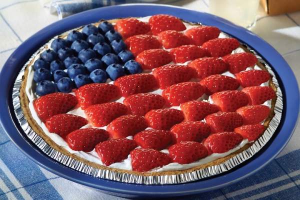 American Berry Cheesecake