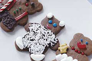 Chocolate Holiday Bears