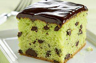 Mint Chocolate Pudding Cake