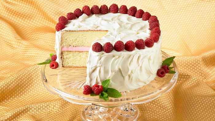 Raspberry White Chocolate Cake recipe