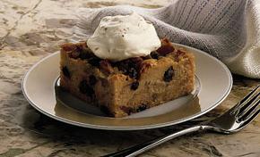 French Apple Bread Pudding