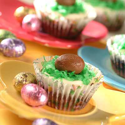 Easter Brownie Cupcakes