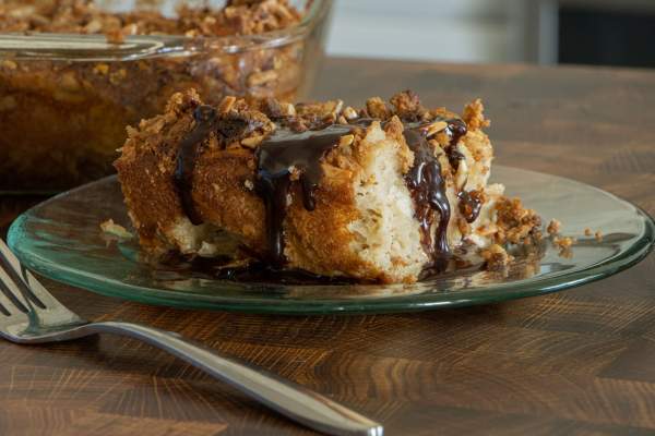 Rum and Cola Bread Pudding