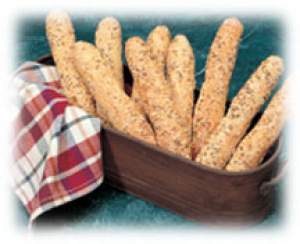 Seeded Breadsticks recipe