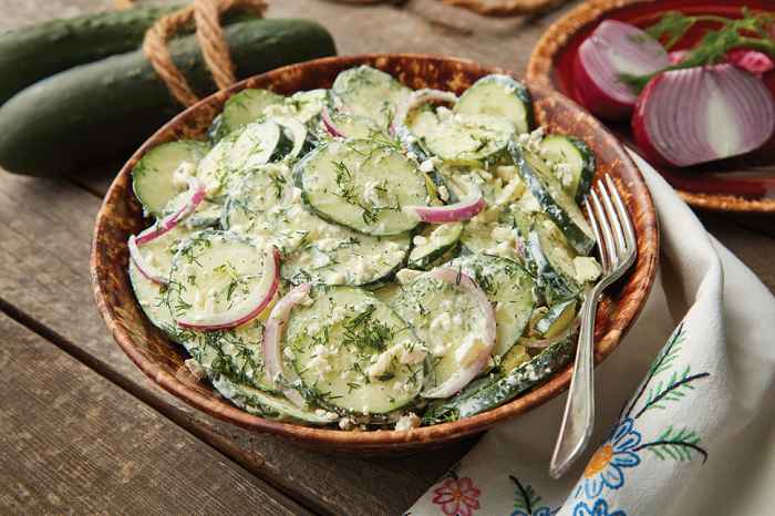 Cucumber-Yogurt Salad recipe