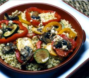 Couscous with Roasted Vegetables