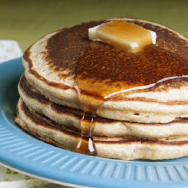 Light-as-a-Feather Whole Wheat Pancakes