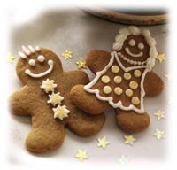 Crystallized Ginger Gingerbread People