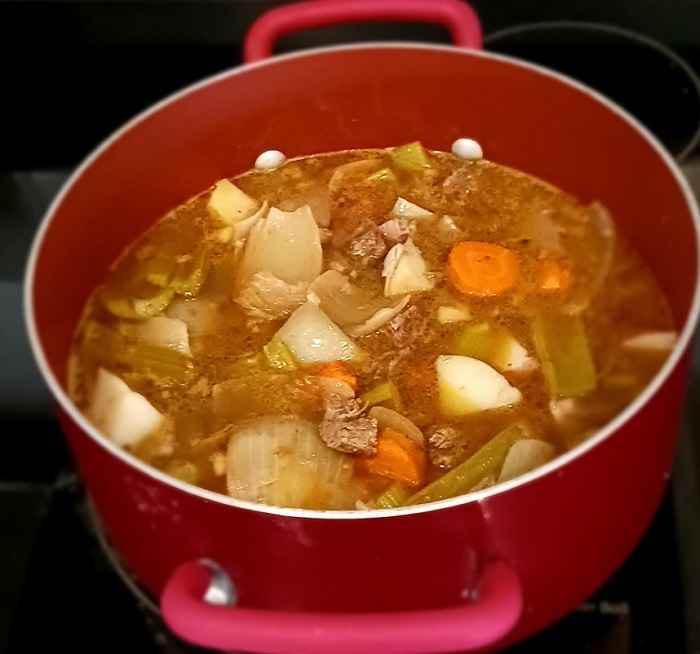 Leftover Pot Roast Soup recipe