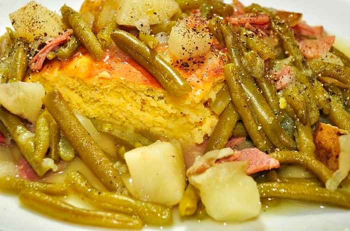 Green Beans, Ham and Potatoes recipe