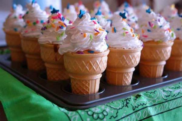 Cupcake Cones recipe
