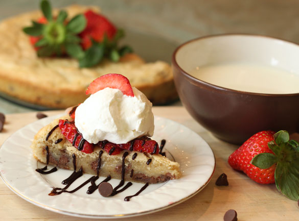 Strawberry Shortcake Brownies recipe