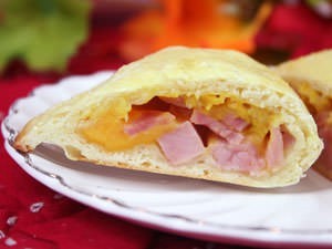 Ham and Cheese Pocket Sandwiches
