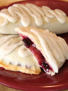 Raspberry Cream Pies
